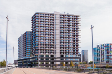 New housing development E20 in Stratford City, London, United Kingdom, October 16, 2022
