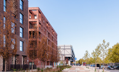 New housing development E20 in Stratford City, London, United Kingdom, October 16, 2022  © Abdul