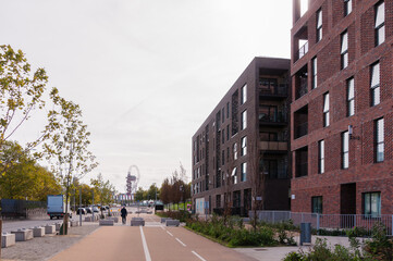New housing development E20 in Stratford City, London, United Kingdom, October 16, 2022
