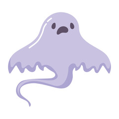 cute ghost vector icon