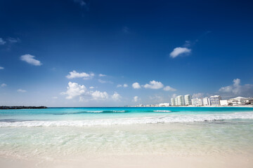 Caribbean sandy beach