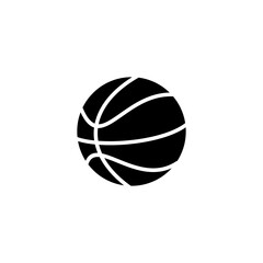 Basketball icon vector illustration. Basketball ball sign and symbol