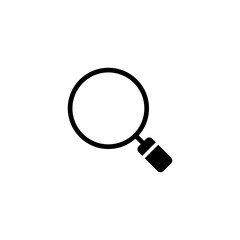 Search icon vector illustration. search magnifying glass sign and symbol