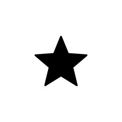 Star Icon vector illustration. rating sign and symbol. favourite star icon