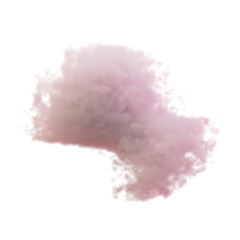 3d clouds esthetic realistic. Nature sky weather symbols rain,  meteorology, weather elements illustration