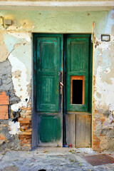 Obraz na płótnie Canvas the historic center of Montalbano Jonico Basilicata Italy