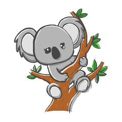 koala animal cartoon