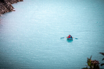 boat in the lake
