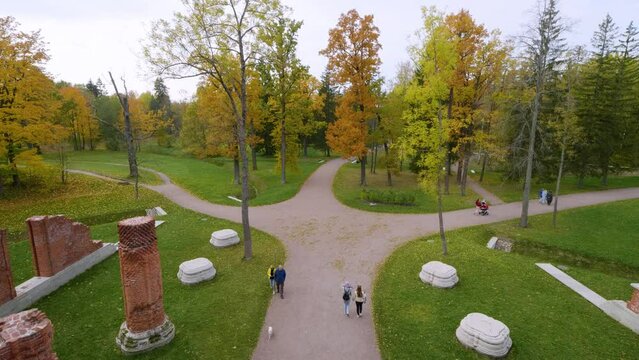 Alexander Park (Tsarskoye Selo). The Chapelle Pavilion.