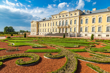 Rundale Palace in Latvia