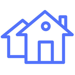 properties real estate town line icon