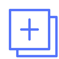 Obraz premium add new create plus bookmark line icon