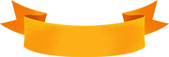 Yellow ribbon for text