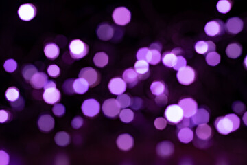 다채로운 조명 보케 이미지