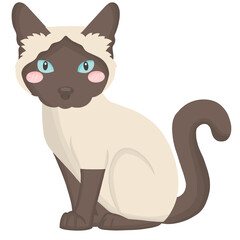 Illustration of cute cat animal
