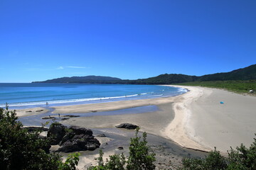 大岐海岸　ロングビーチ　夏　（高知県　土佐清水市）
