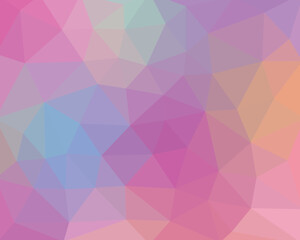 Fototapeta premium vector color abstract background with triangles