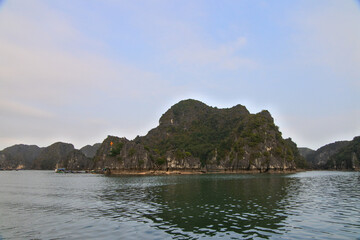 One day tour with traditional Vietnam boat in Cat Ba island. Cat Ba is one of popular tourist attraction beside Ha Long Bay in Vietnam.
