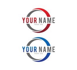 Vector Abstract Swoosh Logo