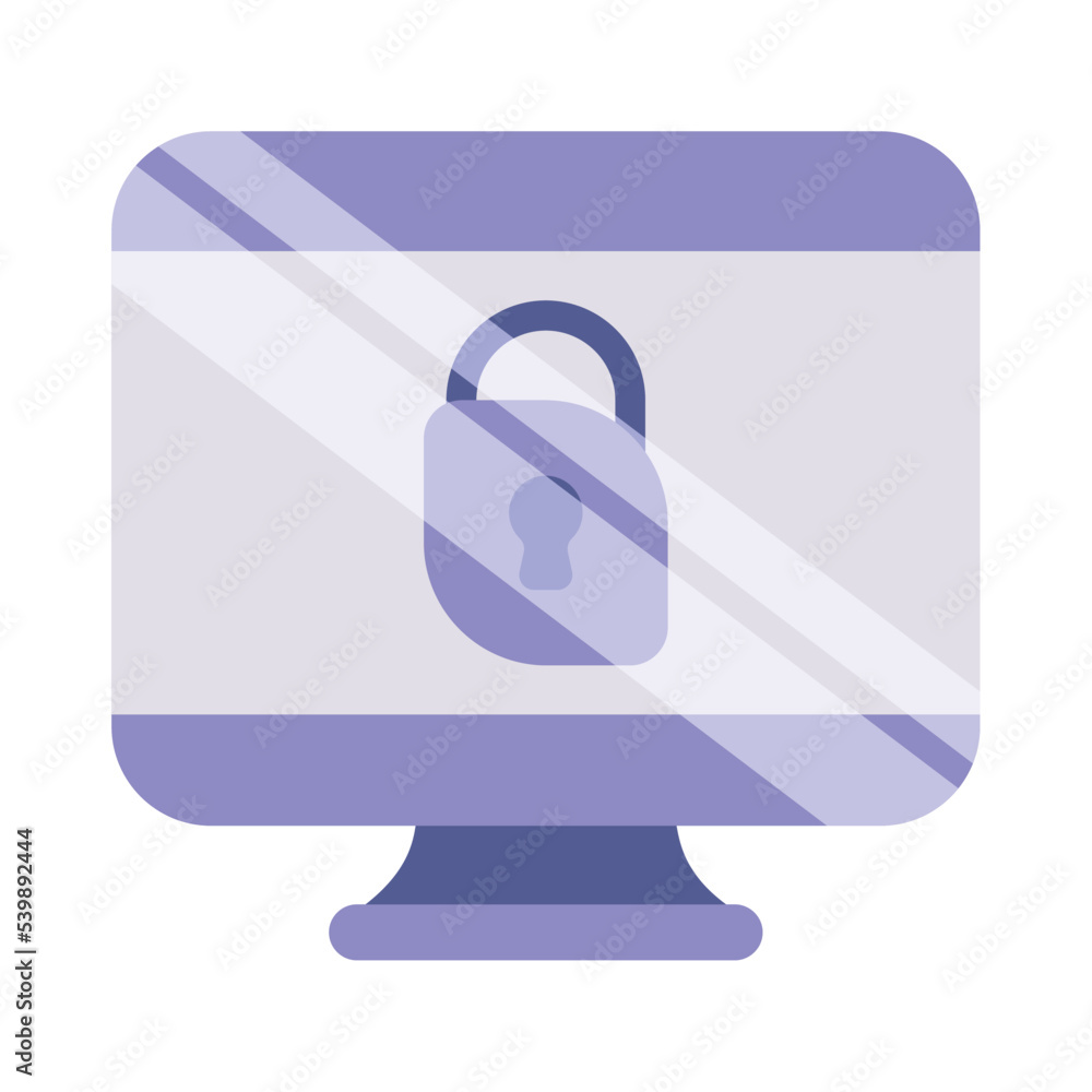 Poster cyber security computer