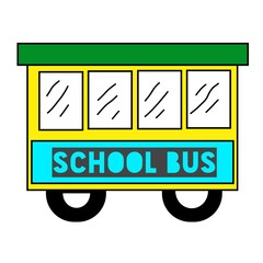 The school bus illustration clipart