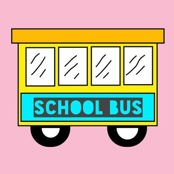 The school bus illustration clipart