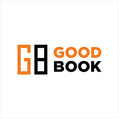 GB Letter Book Education logo design