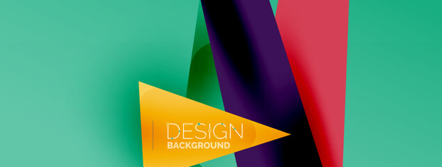 Background color abstract overlapping lines. Minimal composition vector illustration for wallpaper banner background or landing page