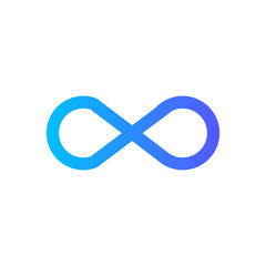 infinity gradient icon