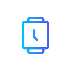 time and date gradient icon