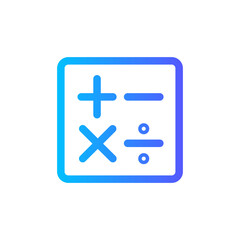 Obraz premium ui gradient icon