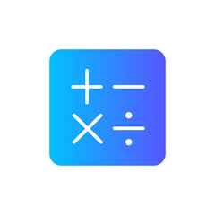 Fototapeta premium ui gradient icon
