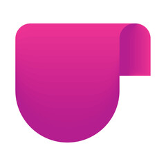 Marketing Label icon isolated