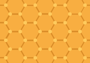 Tiles or Paving Seamless pattern of Color geometric mosaic street on Flat Cartoon Hand Drawing Template Illustration