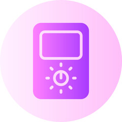 water heater gradient icon
