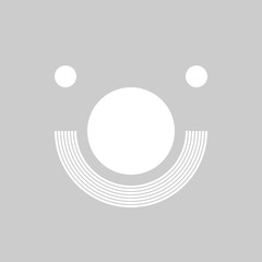 Simple line background. Vector illustration.