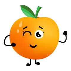 Cute Orange Character