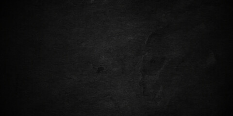 Black texture chalk board and black board background. stone concrete texture grunge backdrop background anthracite panorama. Panorama dark grey black slate background or texture.