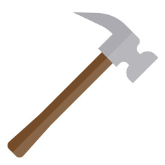Hammer flat style icon