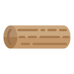 Wood flat style icon