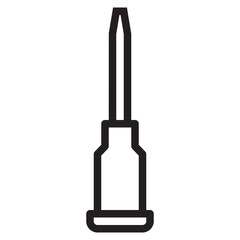 Chisel outline style icon