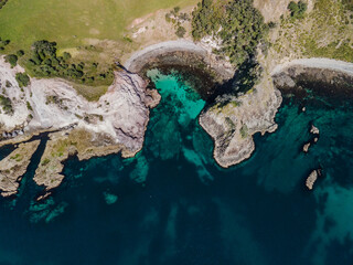 Opito Bay in New Zealand's Coromandel Peninsula 