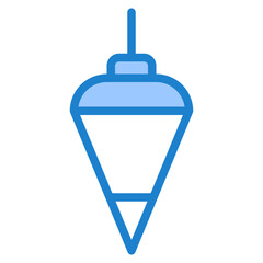 Plummet blue style icon