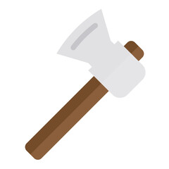 Axe flat style icon
