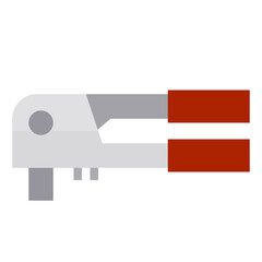 Plier flat style icon