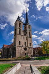 Fototapeta na wymiar Martinikirche in Halberstadt