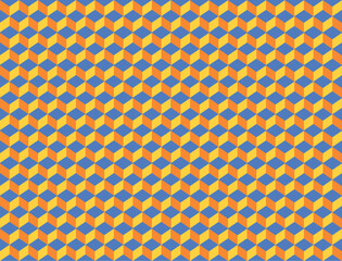 Trendy geometric abstract background. Graphic pattern, texture for poster, postcard, social media cover. Colorful, bright vector illustration.