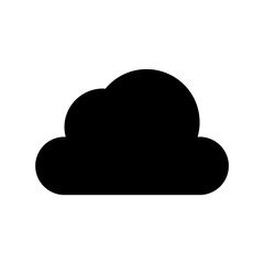 Cloud Flat Vector Icon