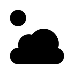 Sky Flat Vector Icon