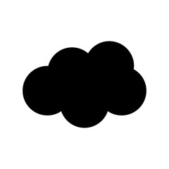 Cloud Flat Vector Icon